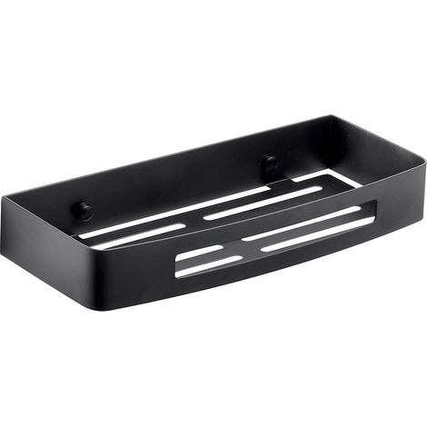 Sapho Gedy Smart - Duschablage, Länge 30 cm, schwarz matt 241714 (1/4)