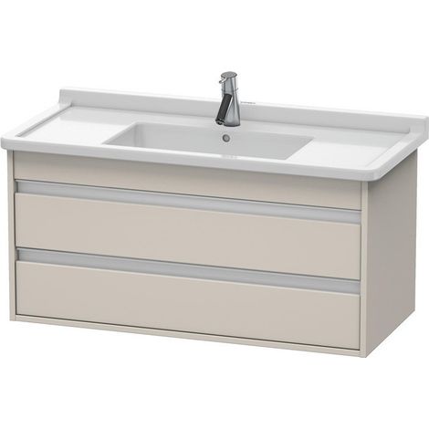 KETHO mobile lavabo 465x1000x480mm tortora