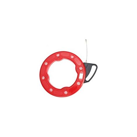 Beijiyi – Tire fil d'électricien 30m en acier plastifié – Flexible et rigide – Résistant à haute température – Pour espaces confinés - Outil-30M (1/5)