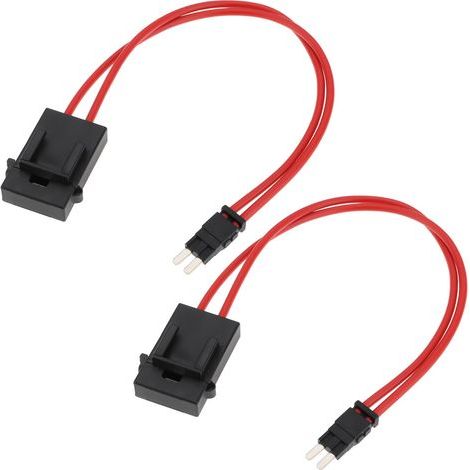 Lot de 2 Rallonges de Porte-fusible Micro 2 32 V 5 A 16 Wag pour Modification de Voiture Boîte à Fusibles ACC Rallonge de Prise (1/5)
