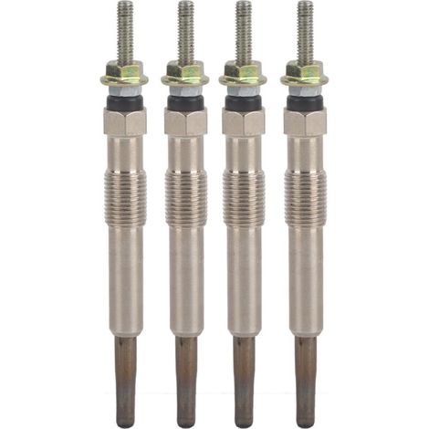 Bougies de préchauffage diesel 4 pièces – Compatible Ford Focus/Transit/C-Max – Fer de haute qualité – Réponse de démarrage rapide (1/4)