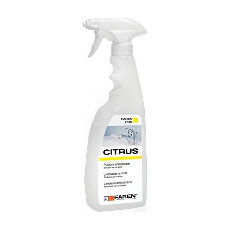 BRILLANTANTE DISINCROSTANTE CITRUS FAREN - ML 750- 12 pezzi