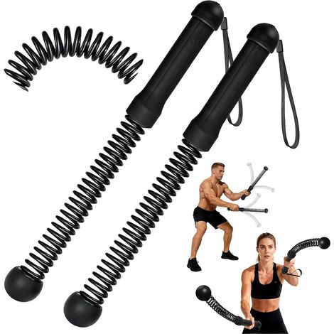 2 x Battle Rope Black Bodybuilding Rope without Rope (1/5)