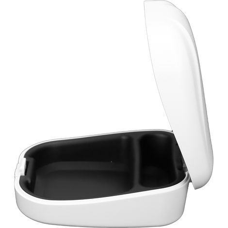 Étui pour appareil auditif portable, boîte de rangement rigide et protectrice pour amplificateur de son (1/5)