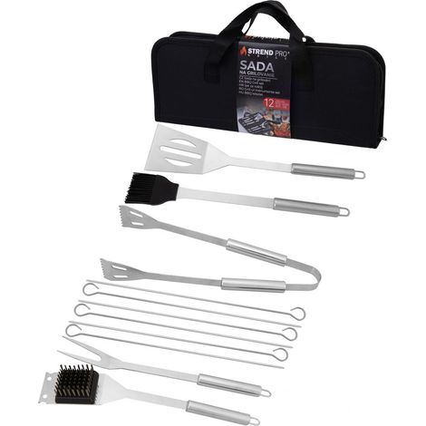 Werkzeugsatz Strend Pro Grill, zum Grillen und Braten, 12-teilig, in Tasche (1/5)