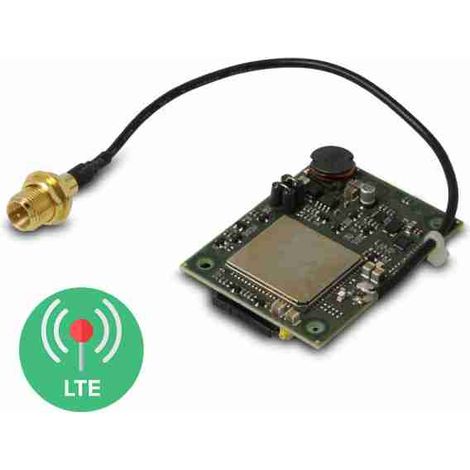 Modulo 4G dotato di connettore per il collegamento di una antenna esterna. Necessita di kit di antenna non in dotazione