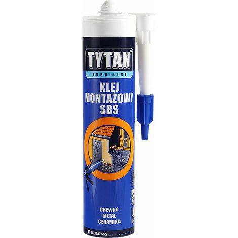 KLEJ MONTAŻOWY 280ML TYTAN EURO-LINE SBS - KLEJ MON EUR