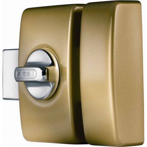 Abus – Verrou à bouton 45mm – Cylindre en acier 23mm – Livré avec 4 clés – Sécurité renforcée pour portes intérieures (1/6)