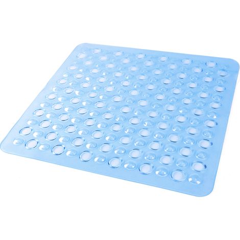 Tappeto antiscivolo doccia g-maim 50x50 azzurro trasparente - gedy (1/2)