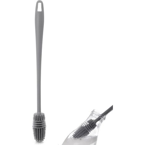 Spazzola per bottiglie in silicone, 32,5 cm (1/5)