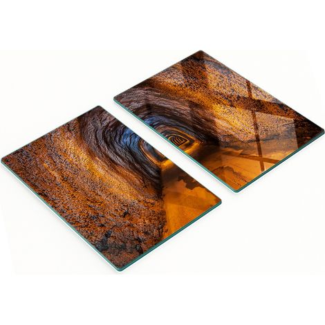 Pannelli decorativi in vetro multifunzionali con tunnel di stampa 2x40x52 cm (1/5)