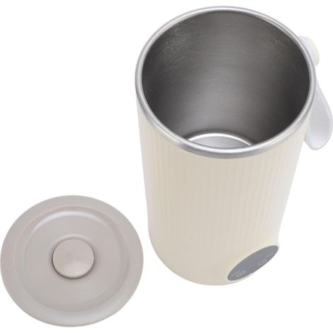 Mélangeur Chauffe-biberon Portable – Chauffe-biberon de Voyage sans Fil avec Mélange Automatique et Contrôle de Température Constante pour Boissons Protéinées, café, thé – Batterie 3000 MAh, (1/4)