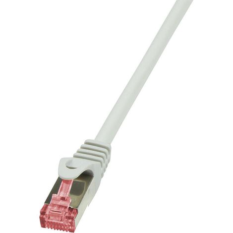 Cable LAN RJ45 PrimeLine Cat.6 S/FTP de 10 m, cable de conexión Ethernet lszh