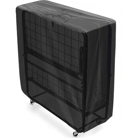 Housse de Rangement de Lit Pliable, Imperméable et Anti-Poussière, Ajustable, Protection Saisonnière Idéale pour Matelas, Dimensions 99 x 38 x 114 cm (1/5)