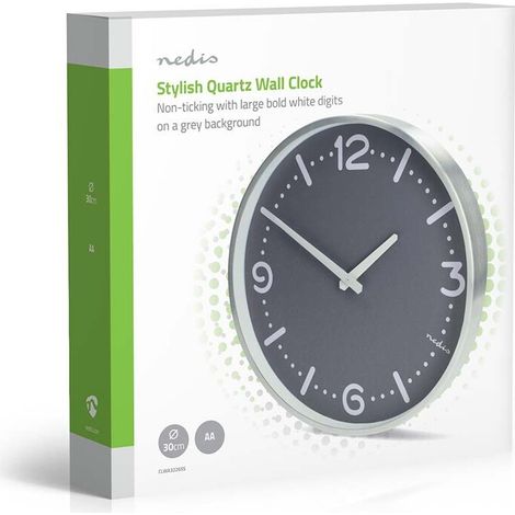 Nedis WANDUHR                   30CM (CLWA3226SS        ED)