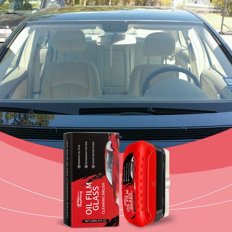 Autoglas-Reinigungsbürste - 120 ml - Entfernt Flecken und reinigt Autoscheiben für klare Sicht. -- DE (1/5)