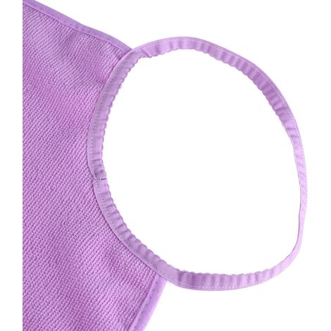 Tragbares Badetuchkleid mit Schultergurten für Damen, ideal für Spa und Strand, lila Wickelkleid, Einheitsgröße (1/5)