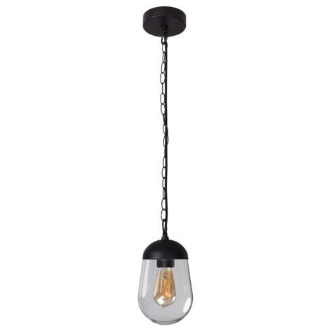 Suspension extérieure noire E27 15W IP44 Kanlux Liego (1/5)
