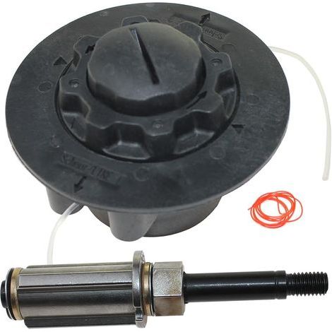 Tête de débroussailleuse pour Stihl FS38, FS40, FS45 – Arbre de roulement C5-2 – Coupe précise pour terrains accidentés – Compatible avec modèles 2-Mix (1/5)