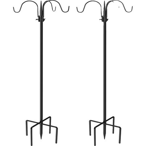 Garten-Schäferhaken, verstellbare Höhe, stabiles Design, Haken-A 2Stück (1/2)