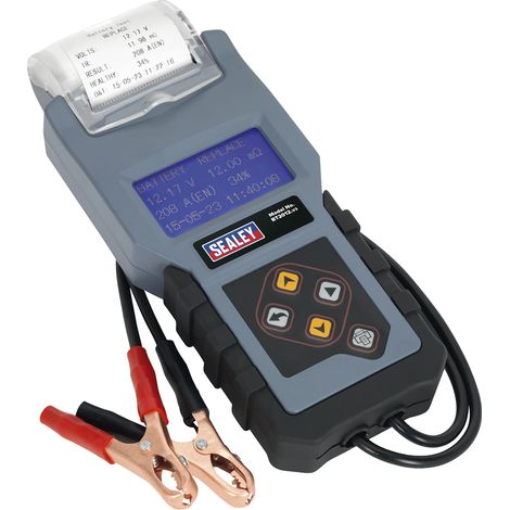 Sealey BT2012 Digital Battery & Alternator/Starter Tester with Printer 12V