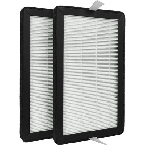 Lot de 2 filtres HEPA pour purificateurs d'air, purification à 99,97 %-AquaForge
