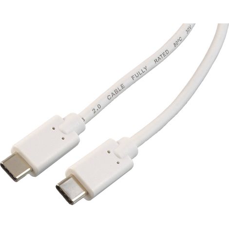 Câble USB-C DSKU425 Power Delivery 3A/60W 1,0 m Blanc