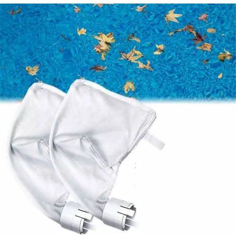 Lot de 2 sacs filtrants zippés de rechange pour nettoyeur de piscine Polaris 360 380- (1/5)