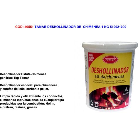 TAMAR DESHOLLINADOR DE CHIMENEA 1 KG 510021000