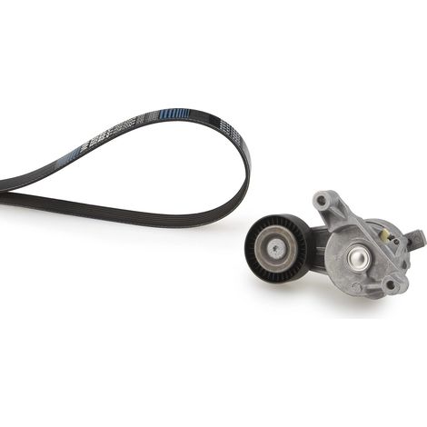 Jeu de courroies trapézoïdales à nervures Gates K016PK948 AUDI