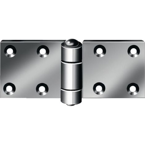VORMANN Bisagra H.50 mm B.130 mm S.4 mm STA azul galvanizado enrollado - 000048130Z (1/2)