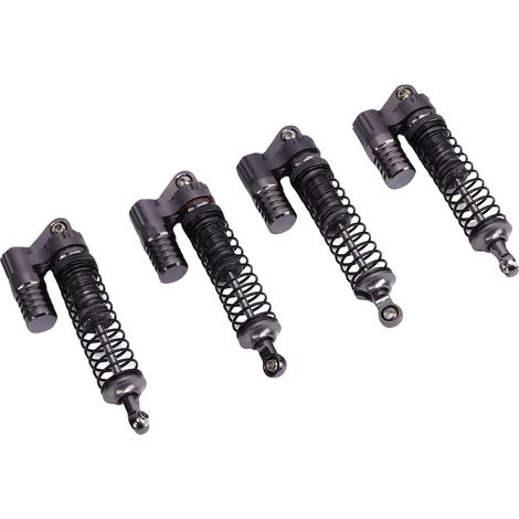 Ensemble de Voiture RC à Pression Négative – Amortisseurs en Alliage d'aluminium Haute Résistance pour Chenille RC /10 – Réglage pour une sensibilité, une stabilité et des Performances (1/5)