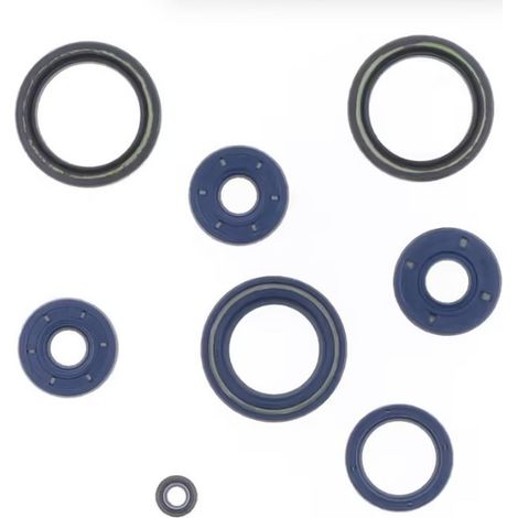 KIT DE RETENES DE MOTOR ATHENA 2026/01 APRILIA AF1 / RS / SPORT 125 '88-'95, EUROPA / PEGASO 125 '88-'95, WIND / TUAREG / RED ROSE 125 '88-'95