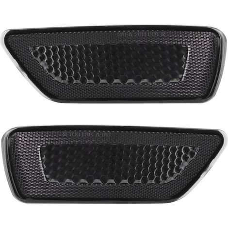 2 réflecteurs de pare-chocs arrière gauche/droite 57010720AC compatibles avec Dodge Journey AVP/Crew/Crossroad/GT, lentille noire (1/5)