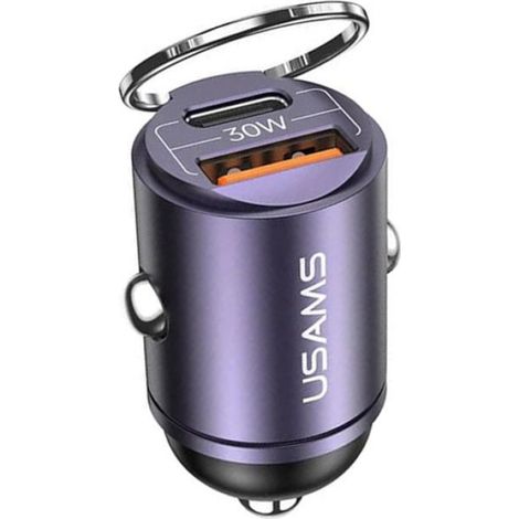 Chargeur Usb Type-C - 30 W - Pour Voiture - Violet - 1 Pièce (1/5)