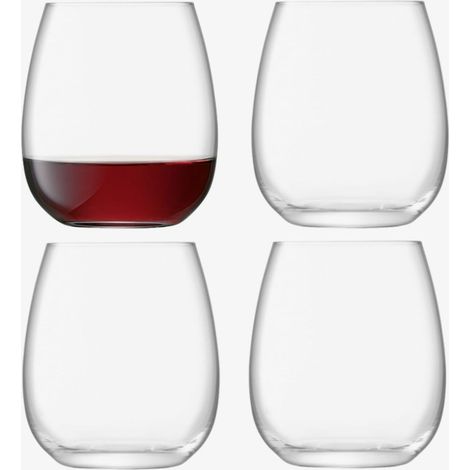 Lot de 4 verres sans pied Borough, 455 ml, transparents (1/5)