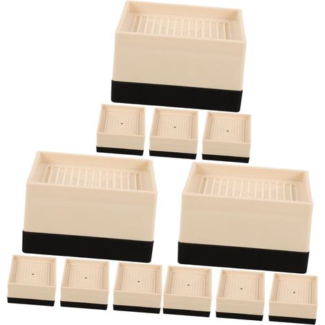 Lot de 12 patins antidérapants pour pieds de meubles, hauteur 4, 8 cm (1/5)