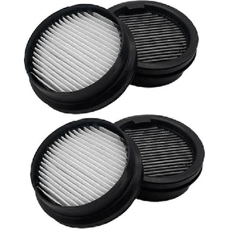 Lot de 4 filtres pour aspirateurs Roborock A10 Ultra/A10 UltraE/Dyad Pro Combo (1/5)