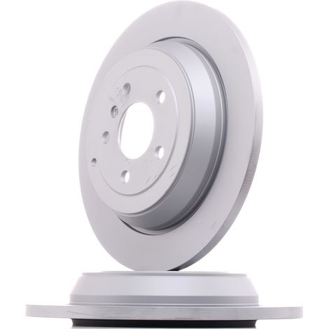 Lot de 2 Disques de frein ATE 24.0114-0114.1 MERCEDES-BENZ 164 423 05 12