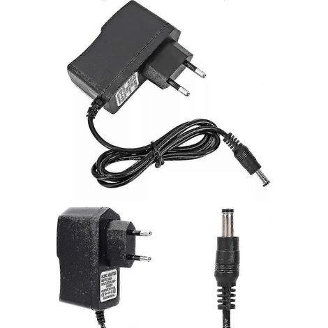 Alimentation universelle 9 V CA/CC pour claviers numériques et pianos électriques, compatible avec les prises européennes 100-240 V. (1/4)