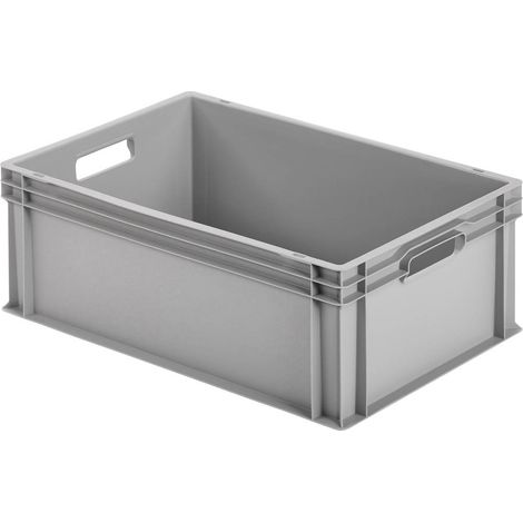 Alutec – Bac de rangement 75020 en plastique fermé – Dimensions 600 x 400 x 220 mm – Matériau polypropylène – 1 pièce