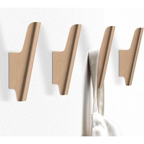 Porte-manteau mural – Kaki – Hêtre – Design moderne – Entrée et chambre – Vestes, serviettes, chapeaux (1/5)
