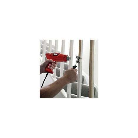 Pistola termica 1750w black & decker b&d sverniciatore termico a caldo kx1650