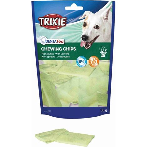 50gr.: Dentafun chips con alga spirulina Offerta Multipack 6 Pezzi