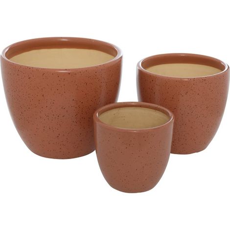 Set di 3 vasi in ceramica vena d29cm - Atmosphera créateur d'intérieur