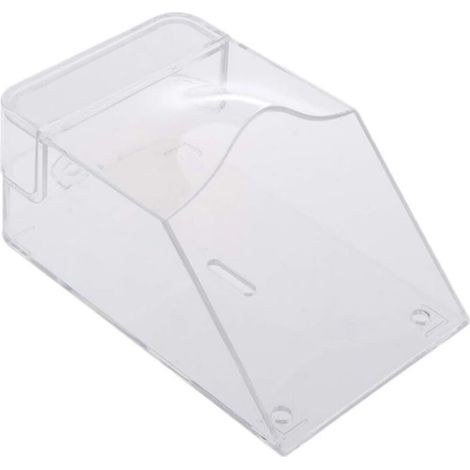 Couvercle étanche pour bouton de sonnette, couvercle de protection transparent, sans fil, mural, couvercle de protection pour prise (1/4)