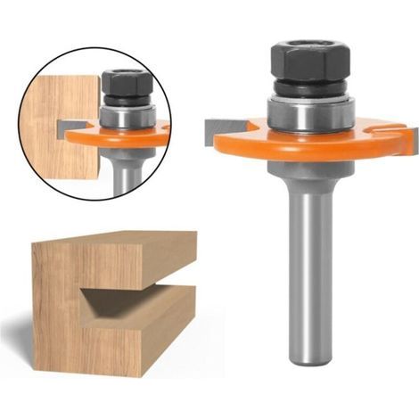 SEITENNUT-SCHNEIDSCHEIBEN - T-förmiger Fräser mit 8-mm-Griff (1/4)