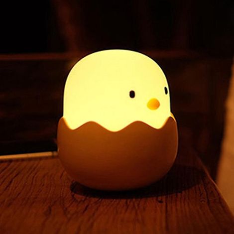 night Lights Pour Enfants,poussin Bb Lumire De Nuit Pour Chambre  Coucher, Sr Abs + Silicone, Contrle Tactile, Chargement Usb (1/4)