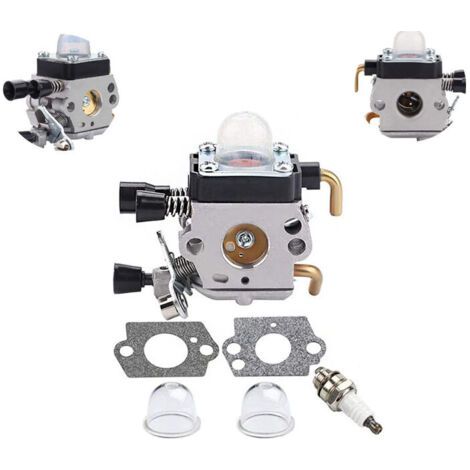 Carburateur Taille-Haie Stihl HS45/FS38/FS45/FS46/FS55/KM55 - Compatible Zhuoxuan (1/4)