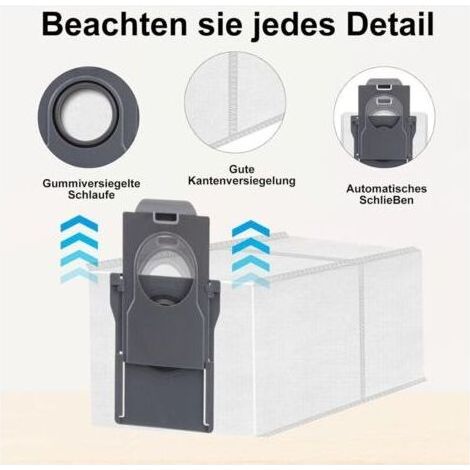12er-Pack Staubbeutel für Dreame X30/X40/S30/S40/S50/X50 Taschenzubehör (1/5)